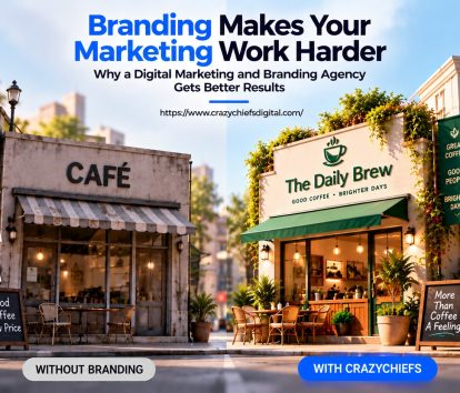 Digital marketing and branding agency helping businesses build stronger brand recognition, customer loyalty, and better marketing results