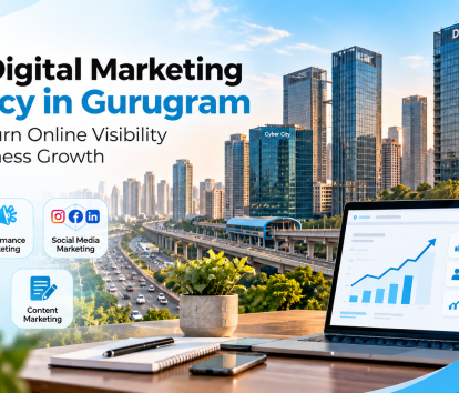 Best digital marketing agency in Gurugram helping businesses improve online visibility and achieve business growth.