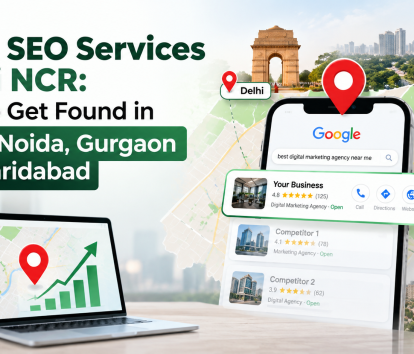 Local SEO services Delhi NCR to help businesses improve local search visibility in Delhi, Noida, Gurgaon and Faridabad.