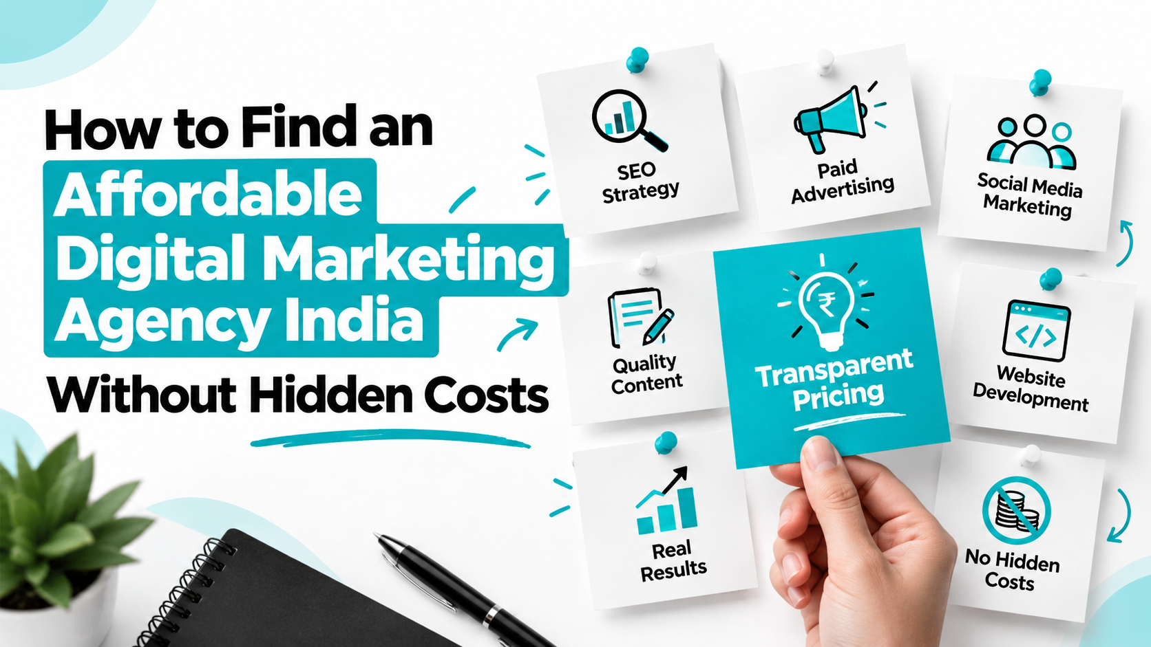 Affordable digital marketing agency India offering transparent pricing, clear deliverables, and no hidden costs.