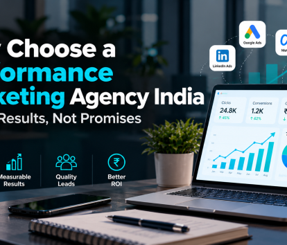 The performance marketing agency in India helping businesses generate quality leads and improve ROI through paid advertising campaigns.