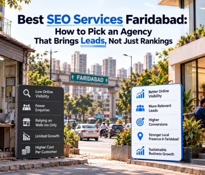 Best SEO services Faridabad helping businesses improve online visibility, attract relevant leads, and achieve sustainable growth